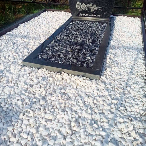 Декорирование щебнем