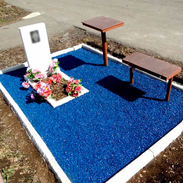Декорирование щебнем